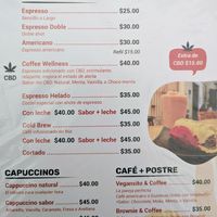 Menu 5 of 8, April 2023 at Casa Onca Centro in Aguascalientes