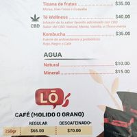 Menu 7 of 8, April 2023 at Casa Onca Centro in Aguascalientes