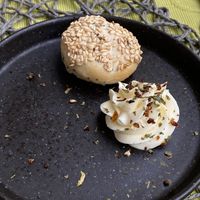 selbstgemachtes dinkelgebäck  at Kunterbunt in Waidhofen An Der Ybbs