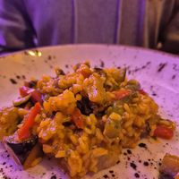 Vegan Paella at Bistro Bel in Mallorca