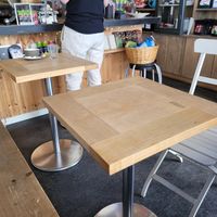 Indoor seating at Arrenius & Company in Uppsala