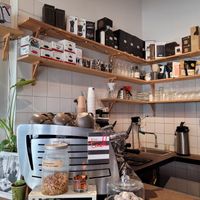 Counter at Arrenius & Company in Uppsala