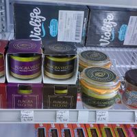 Vegan foie gras at V Market in Barcelona