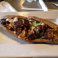 Vegan Tempeh Hoagie on Multigrain Roll at Mellow Mushroom in Birmingham