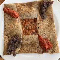 La Nicoise galette   at Norma 23 in Ljubljana