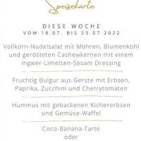 Beispiel Wochenkarte at Terra Madre in Muhlheim Am Main