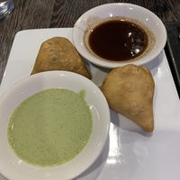 Samosas   at Thanal Indian Tavern in Philadelphia