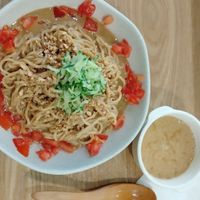 Sesame paste cold noodles at Tokimaki 時蒔 vegan kitchen in Kaohsiung