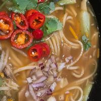 Vegan ramen at EDI - The Sir Walter Scott - J D Wetherspoon in Edinburgh