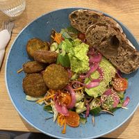 Falafel salat   at The Eatery in Blaavand