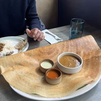 Onion dosa  at Dosa-N-Curry in Somerville