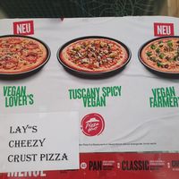 Vegan choices at Pizza Hut - Europapassage in Hamburg