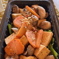 Spicy garlic Thai   at Anong's Thai Cuisine in Laramie