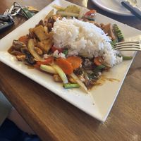 Cashew stir fry   at Anong's Thai Cuisine in Laramie