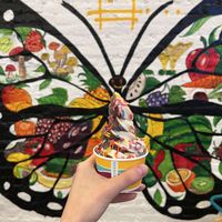 Yummy soft serve  at PLNT Burger - NoMad in New York City