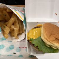 Plnt cheeseburger  at PLNT Burger - NoMad in New York City