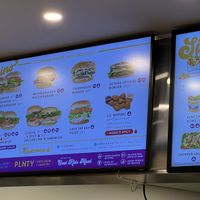 Menu boards   at PLNT Burger - NoMad in New York City