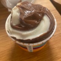 Vanilla & chocolate swirl oat milk soft serve   at PLNT Burger - NoMad in New York City