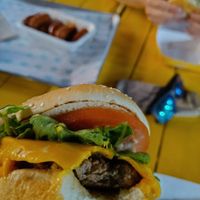 Big burger at PLNT Burger - NoMad in New York City