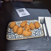 vegan croquettes at La Taberna Asturiana in Gijon