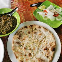 Tofu Palak Paneer at Jamil Zahid in Vientiane