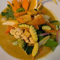Sehr leckeres Curry at Golden Thai in Tranaas
