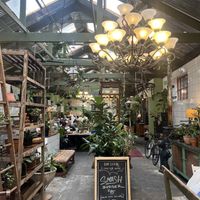 Beautiful airy interior  at Our Local  in Cape Town