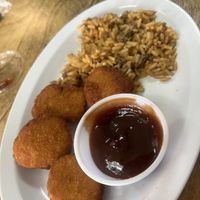 Kids nugget and dirty ricee  at The Herbal Farmercy in Greenville