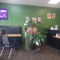 Inside signage at The Herbal Farmercy in Greenville