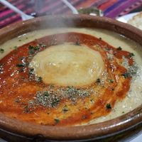 Traditional kalarpurka soup at Restaurante Tambo Señorial in Potosi