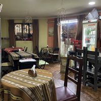 Inside (the dog at the door sat there staring at me for a good 15 minutes 🥺)  at Restaurante Tambo Señorial in Potosi