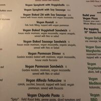 Vegan Entrees at Pizza Heaven Bistro in Phoenix