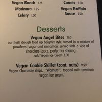 Vegan Desserts at Pizza Heaven Bistro in Phoenix