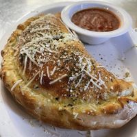 Vegan calzone   at Pizza Heaven Bistro in Phoenix