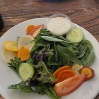 House salad w/ a side of vegan ranch   at Pizza Heaven Bistro in Phoenix