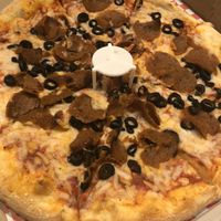 Peppafoni and olive pizza  at Pizza Heaven Bistro in Phoenix