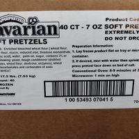 Vegan pretzels 🎉 at PayPal Park in San Jose