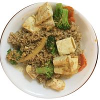 Dish (plated at home) at Chu Ros Thai in New York City