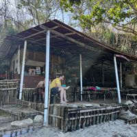 The restaurant   at Erna Warung in Karangasem