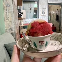 Sorbet (two flavours)   at Kneading Peace in Malacca