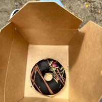 Raw donut at Loui in Munich