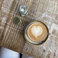 Oat latte    at Heaphys in Glastonbury