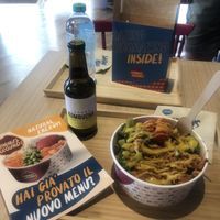 Bowl and pita  at Hummus Around in Arese