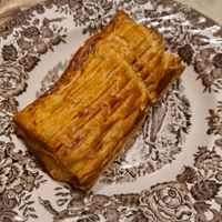 Cheese roll at De Vegan Bakker in Heusden