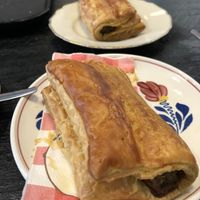 Sausage rolls  at De Vegan Bakker in Heusden