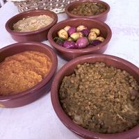 Tapas selection  at World Storytelling Cafe in Marrakech