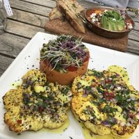 Cauliflower steak  at El Verde in Genk