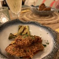 Mushroom croquette   at El Verde in Genk