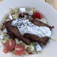 Falafel saladd  at El Verde in Genk