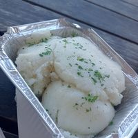 Kind of corn paste at Seven Colours Eatery in Cape Town